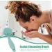 Silicone Face Scrubber | Manual Face Cleansing | Handheld Facial Cleansing Scrub | Waterproof Cat Paw Shaped Manual Spatula Scrubber Skincare Face Cleanser for Women Silicone Face Brush - Buy Online on SooperMarket.com