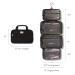 Buy LAURA GELLER NEW YORK Quilted Folding Travel Makeup Bag - Black Hanging Toiletry Organizer | Large Capacity & Easy to Clean - Perfect for International Travel - Buy Online on SooperMarket.com