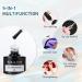 BOLASEN 5 in 1 Gel Nail Glue - 8ML UV Extension Glue for Acrylic Nails | Strong, Long Lasting Brush-On Gel for Press On Nails | Home & Salon Use - Buy Online on SooperMarket.com