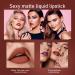 6pcs Nude Matte Liquid Lipstick Set - Waterproof Velvet Lip Gloss Makeup Kit for Women - Long-Lasting Labiales Mate 24 Horas (Set A) - Buy Online on SooperMarket.com