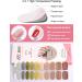 Kalolary 20PCS Nail Adhesive Wrap Nail Gel Polish Strips Full Wraps Nail Polish Stickers Cured Gel Nail Strips Self-Adhesive Gel Nail Wrap Stickers Decals(UV/LED Lamp Required) (Colorful 3) - Buy Online on SooperMarket.com