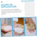 AUTSUPPL 8pcs Soap Soap Saver Pouch Soap Bar Net Soap Net Pouches Fabric Sky-blue 14x10cm Sky-blue - Buy Online on SooperMarket.com