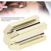 4 in 1 Eyebrow Pencil Sharpener Duckbill Shape Sharpener Cosmetic Makeup Pencil Sharpener Universal Sharpener for All Wooden and Plastic Pencil Sizes Essential Tool for Girls Makeup Gold - Buy Online on SooperMarket.com