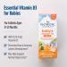 Nordic Naturals Baby's Vitamin D3 - 0.76 oz - 400 IU - Healthy Bones & Immune Support - Non-GMO Vegetarian - 90 Servings - Buy Online on SooperMarket.com