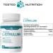 Tested Nutrition L-Citrulline Capsules | 600mg Citrulline Malate Capsules | Nitric Oxide Booster Increased Muscle Pumps Performance Endurance | 48 Servings (240 Capsules) - Buy Online on SooperMarket.com