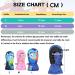 Waterproof Kids Mittens - Thermal Fleece Lined Winter Gloves for Age 7-9 Boys Girls - Pink - Ideal for Skiing, Snowboarding, Cycling - FAYHIJUN - Buy Online on SooperMarket.com
