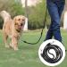 Toivize Adjustable Dog Leash for Large Dogs - 3m Nylon with Reflective Stripes 2 Carabiner Hooks & 3 Rings - Durable & Stylish Black - Buy Online on SooperMarket.com