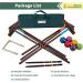 SpexDarxs 32 Six Player Croquet Set with Premium Wooden Mallets & Carry Bag - Fun Outdoor Lawn Game for Kids & Adults - Buy Online on SooperMarket.com
