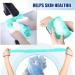 Newwiee 6 Pack Exfoliating Shower Bath Gloves and Body Scrubber Set - 3 Pairs Exfoliating Gloves and 3 Pcs African Bath Sponge for Daily Shower (Red Blue Green) - Buy Online on SooperMarket.com