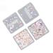 Nail Flakes Shell Slices Irregular Nail Jewelry Decorations 2 Boxes for Salon