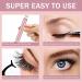 Autdor Magnetic Eyelashes Kit - 5 Pairs of Reusable 3D False Lashes with Strong Magnetic Eyeliner and Tweezers - Buy Online on SooperMarket.com