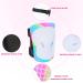 Rainbow Mermaid Kids Skating Protective Gear Set - Knee Pads, Elbow Pads, Wrist Guards for Skateboard, Roller Skating, Scooter - Ages 3-8 - Buy Online on SooperMarket.com