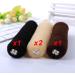 4 Pieces Dutt Pillow Set - Large Donut Hair Bun Maker & Updo Accessories for Girls (Black Brown Cream White) | International Shipping Available - Buy Online on SooperMarket.com