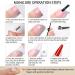 Lofuanna 15g Solid Gel Glue for Nail Tips | Nail Art Rhinestone Adhesive | Press on Nails UV/LED | 3D Sculpture Gel Mold | DIY Nail Design Kit (2Pcs) - Buy Online on SooperMarket.com