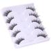 Natural Look Wispy 3/4 False Eyelashes - Handmade Soft Reusable Lashes Pack - Buy Online on SooperMarket.com