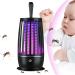 Fly Trap Lamp Flexible and Harmless Fly Killer | Zapper Indoor Electronic Rechargeable Fly Control Light Trap for Virtcooy Black Chargement USB