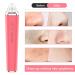 WiFi Blackhead Remover Pore Vacuum with 5.0 Megapixels HD Camera | Electric Blackhead Suction Tool with 6 Suction Heads | USB Rechargeable Pimple Acne Comedone Extractor Kit - Pink - Buy Online on SooperMarket.com