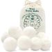 Dryer balls for tumble dryers echoss xxl 6er set 100% sheep's wool for laundry dryers natural fabric softener rashes reduce drying time an antistatic and anti-folds effect 8 balls