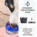 Hydaway Collapsible Bowl Set | 2-Pack | Jet Black - Space-Saving, Travel-Friendly Design - Buy Online on SooperMarket.com