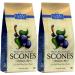 English Scone Mix, Wild Blueberry by Sticky Fingers Bakeries – Easy to Make English Scones Fresh Baked, Makes 12 Scones (2pk) 1 Pound (Pack of 2)