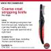 Mikki Dog Puppy Grooming Stripping Knife - Coarse Hair Coats | Hand Stripping Blade Tool - Buy Online on SooperMarket.com
