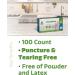 100 Pack Medium Clear Powder-Free Vinyl Disposable Gloves - Ideal for Food Service and Hygiene Protection - Buy Online on SooperMarket.com