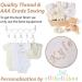 Personalised Baby Gift Set - Unisex Newborn Essentials Hamper Keepsake Box - Buy Online on SooperMarket.com