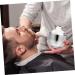 Angoily 6-Pack Stainless Steel Shaving Soak Soap Mixing Bowl - Perfect Gift for Men s Razor Shaving Foam - Durable Ceramic Shell - 7.4x7.4cm - Buy Online on SooperMarket.com