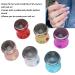 Nail Art Stamping Plate Set - Clear Silicone Stamper & Stencils for Perfect Nail Designs | 3D Nail Art Supplies - Buy Online on SooperMarket.com