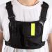 Jadeshay Radio Chest Strap - Adjustable Walkie Talkie Chest Bag for Men | Bright Yellow Vest with Pockets - International Shipping Available - Buy Online on SooperMarket.com