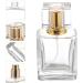 OSALADI Refillable Perfume Spray Bottle - Empty Glass Atomizer for Travel - Golden Perfume Bottle - Buy Online on SooperMarket.com
