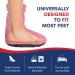 Doctor Developed Heated Booties - Foot Warmers for Women & Men - Heat Therapy Socks with Microwavable Heating Pad - Pink - One Size - Buy Online on SooperMarket.com