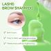 Eyelash Extension Cleanser 60ML - Green Aloe Lash Shampoo | Foaming Eyelid Cleanser | Paraben & Sulfate Free | Professional & Home Use - Buy Online on SooperMarket.com