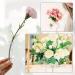 Anjmd 50pcs Floral Water Tubes with Silicone Cap - Ideal for Bouquets and Floral Arrangements (4.3inch) - Buy Online on SooperMarket.com