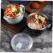 Zerodeko 1 Set Instant Noodle Bowl Food Containers Noodle Bowl with Lid Bowl with Tableware Japanese Ramen Noodles Salad Bowl Lidded Food Bowl Child Chopsticks Stainless Steel 18.50X15.50X11.50CM Black - Buy Online on SooperMarket.com