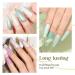 MIZHSE Pearl Top Coat Gel Nail Polish - Mermaid Glitter 2-in-1 Soak Off UV LED Gel for DIY & Salon Use (10ml - Buy Online on SooperMarket.com