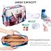 SONARIN Large Capacity Waterproof Baby Changing Tote Bag - Multi-Function Satchel Messenger Bag with Shoulder Strap & Changing Mat, Black & White Petals - Buy Online on SooperMarket.com