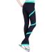 NY2 Sportswear Figure Skating Spiral Polartec Polar Fleece Pants - Medium Turquoise - Buy Online on SooperMarket.com