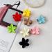 8 Pack Small Flower Hair Claw Clips for Women Girls Kids - Strong Hold Mini Floral Hair Clips for Thin to Medium Thick Hair - Buy Online on SooperMarket.com