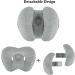 Baby Travel Neck Support Pillow - Infant Headrest for Car Seat & Stroller - Grey - Buy Online on SooperMarket.com
