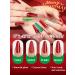 EBANKU Christmas Acrylic Powder Set - 6 Color Professional Nail Extension Kit for Long-Lasting Nail Art - No Lamp Needed | Perfect for Christmas Party - Buy Online on SooperMarket.com
