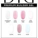 Didier Lab - Premium Intensive White Solid Builder Gel for Nails - Hard Gel Builder for Extension - Nail Strengthener - LED UV Builder Gel for Nails - Split Nail Repair - Nail Hardener Gel - 50 ml 50 ml (Pack of 1) Intensive White - Buy Online on SooperMarket.com