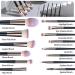 BS-MALL 18 Pcs Makeup Brushes Set with Palette, Powder Puff - Premium Synthetic Brushes for Foundation, Concealers, Eye Shadows - Buy Online on SooperMarket.com
