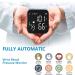 Ruord Large LED Backlit Blood Pressure Monitor - Adjustable Wrist Cuff, 99 Reading Memory, Irregular Heartbeat Indicator - Automatic Digital BP Monitor for Home Use - Black - Buy Online on SooperMarket.com