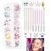 NIKTULE DISCH-EDELSTEIN SETS DIY-Zahn-Edelstein set-Complete crystal tooth set |DIY-Zahn-Eedelstein set removable stone crystal toothniacs for women and men