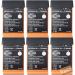 6 Pack 6V 2100mAh Ni-Mh BA225030 Rechargeable Battery for HBC Radiomatic for HBC Crane Remote Control Pump Truck Battery