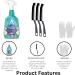 Bathroom Cleaner Spray Cleaning Set - Bundle Includes Astonish Bathroom Spray 750ml And Pack of 3 Crevice Cleaning Brushes - Removes Dirt In Hard to Reach Places and Restores a Bathroom Shine - Buy Online on SooperMarket.com