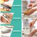 3-Piece Stainless Steel Nail Brush Set - Vibury Hand Wash Brushes for Cleaning Nails, Mud, and Eliminating Odors - Buy Online on SooperMarket.com