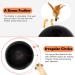 3-in-1 Cat Laser Toy with Interactive Tumbler Ball, Feather Toys, Real Mice Sound - 3 Speeds, 3 Timers - Rechargeable - Indoor Electronic Kitten Chaser Toy - 2021 Newest - Buy Online on SooperMarket.com