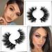 GOO GOO 16mm Bushy Siberian Mink Fur False Eyelashes - Handmade 3D Natural Soft Curl Fake Lashes - Reusable Makeup Eyelashes - 1 Pair - Buy Online on SooperMarket.com